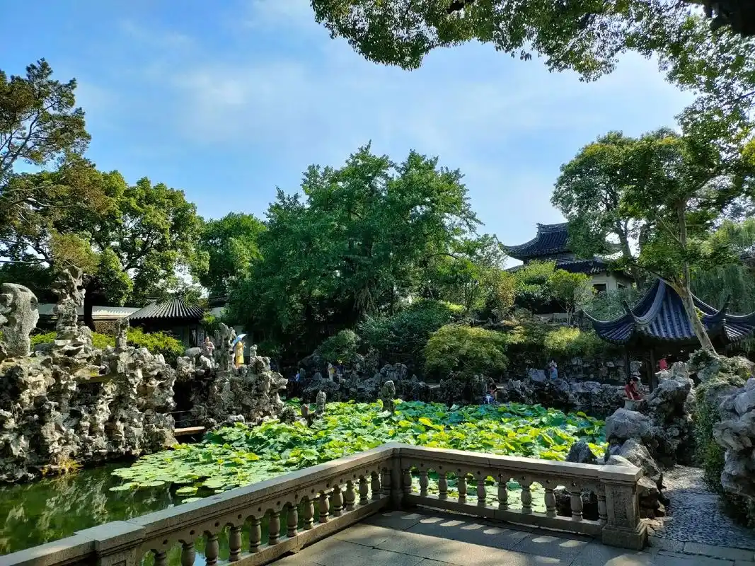 江南园林之狮子林.