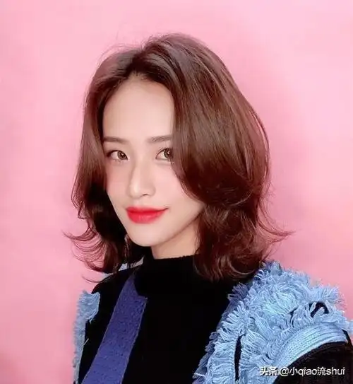 齐肩发型图片 圆脸_齐肩发型图片圆脸女-天晟网