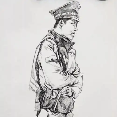 速写人物临摹素材