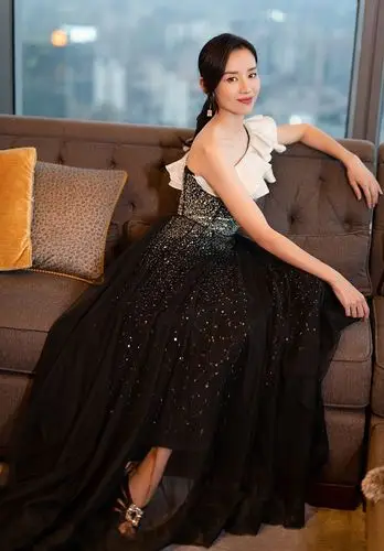 董洁长裙气质优雅动人写真图片27