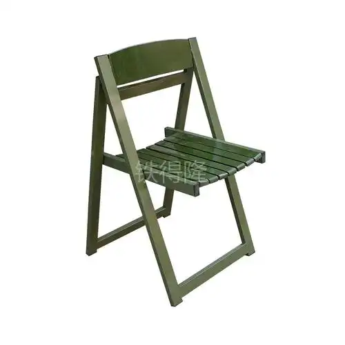 1504野战钢木折叠椅