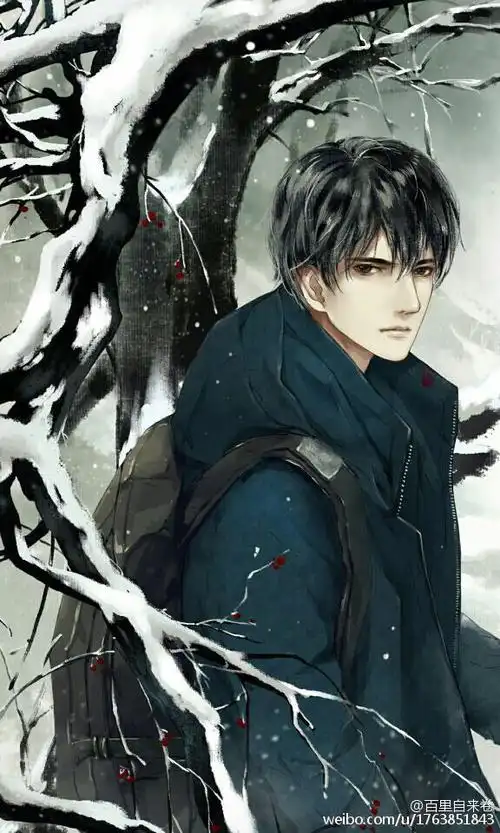 盗墓笔记壁纸背景图插画张起灵