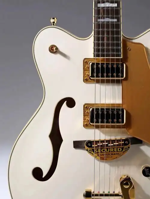 gretsch爵士双缺角f孔空心吉他