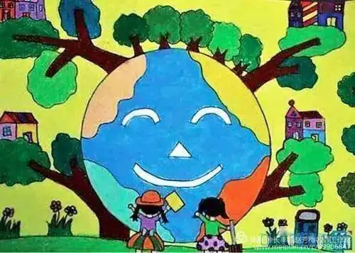 分享五:说说,唱唱《地球》《地球》地球"妈妈"真烦恼,天天都有垃圾掉.