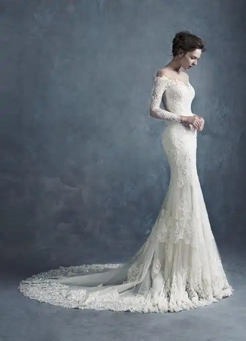 穿上最美的婚纱 嫁给最爱的他 唯美爱情图片