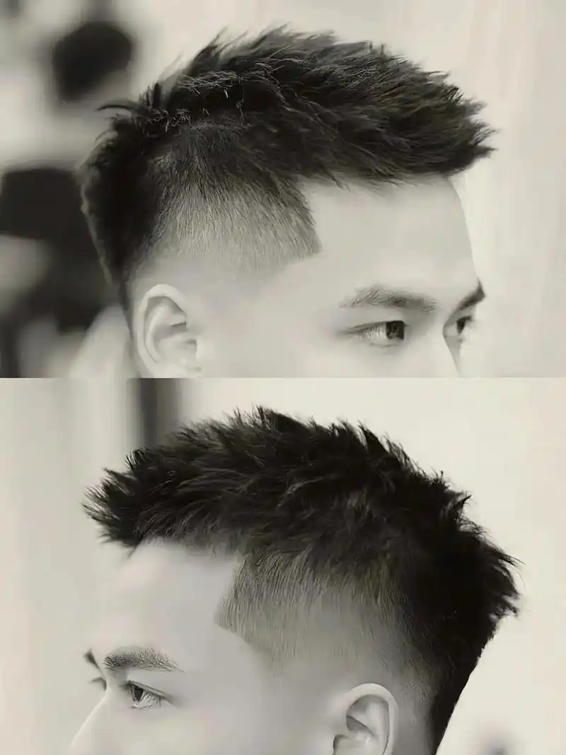 男生短发也很有魅力,有点大方,霸气有种是大哥的感觉,说真的剪这几款