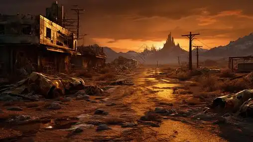 绝望世界末日的感觉插画