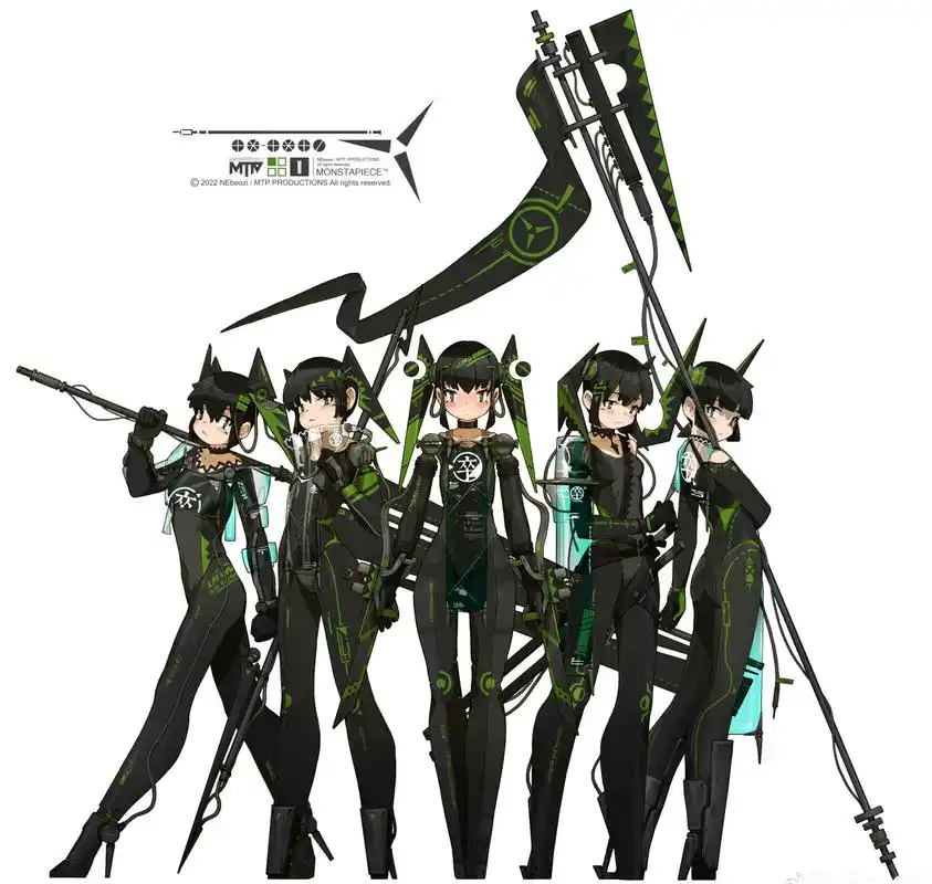 一组机械义肢动漫人物插画欣赏,by nebaozi. #动漫# #机甲# #插画