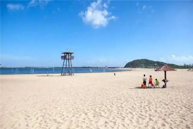 之境浪琴湾, 桔钓沙, 较场尾沙滩,珠海唐家湾的沙滩,中山滨海沙滩公园