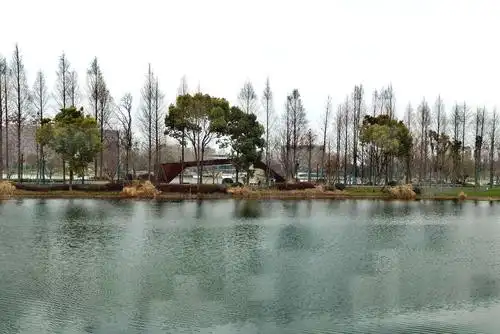 杭州丰收湖公园以微湖水景为主题,经过精心布局,雕凿,在开园一年后