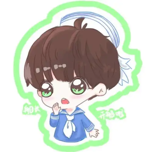 王源卡通形象cr:logo