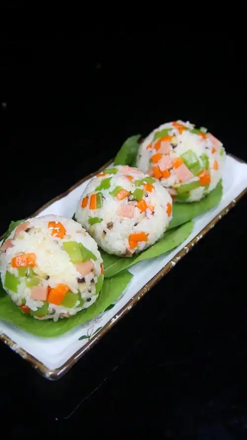 五彩缤纷饭团,营养美味