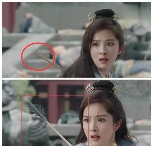 电视剧中尴尬的穿帮镜头,第一张还情有可原,最后一张直接无语