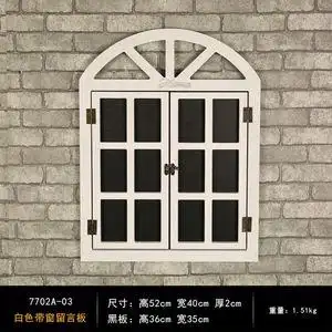 假窗户带灯装饰仿真自然风景假窗户壁画北欧网红3d道具灯箱立体