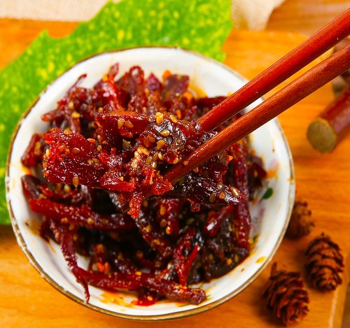 香辣休闲牛肉条