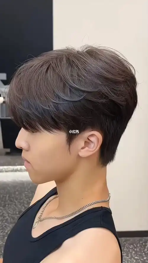 少年感男生微分发型 韩式微分气垫烫帅气又精致!