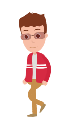 初次ae木偶图钉动画绑定脚本练习|动漫|动画片|诺亚方舟的猪 - 原创