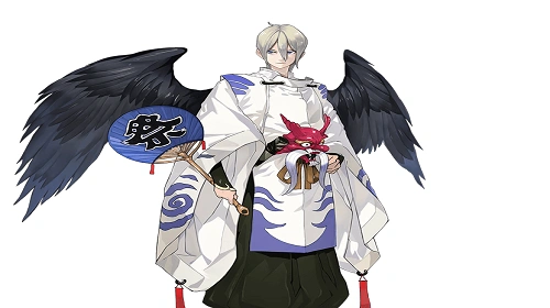 大天狗这个式神是日本传说中的式神,而这个式神在游戏中的类型是属于