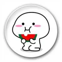 吃瓜群众卡通头像 搞笑吃瓜群众q版头像_微信头像图片大全