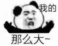 我的 那～么大～ 你的 那～么小～#熊猫头表情包 - 抖音