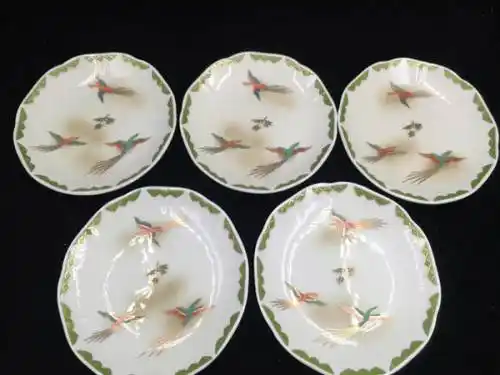 "作品售卖"日本 有田烧 金鸡凤凰 描金 小皿 碟 林九郎作