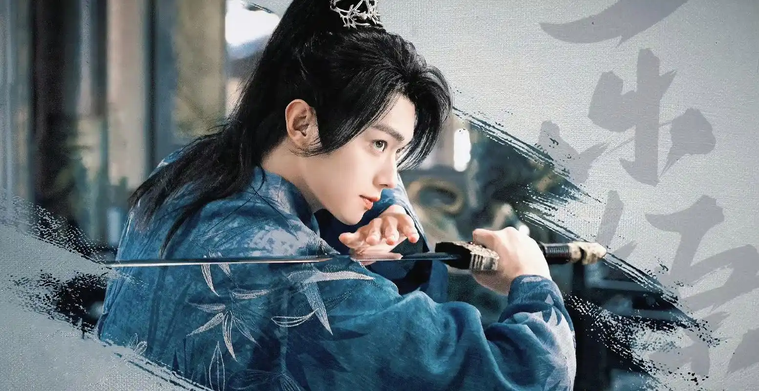 今天发布的物料,许凯和景甜的古装造型英气十足,配上行云流水的打戏