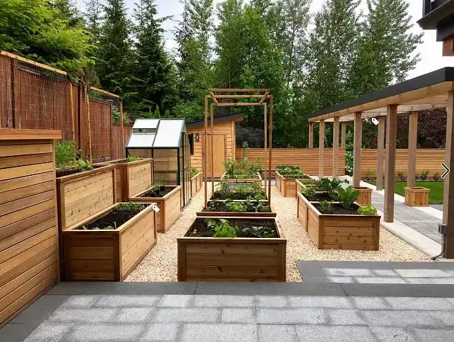 2019年的菜园设计趋势景观式种菜从此你的菜地就是你的花园景观式菜地