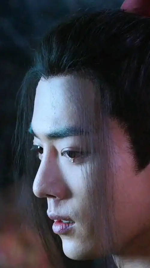 肖战#战羡的每一次落泪都好像是从心里落下来的