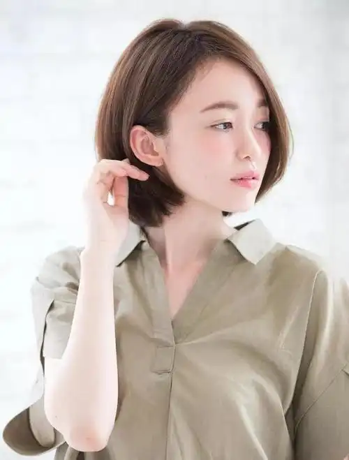 日系短发女层次感教程,"极致超短烫"简单又耐看 - 冷求网