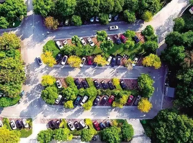 长屿硐天景区生态停车场效果图 生