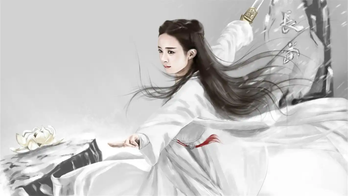 电视剧花千骨赵丽颖妖神唯美创意设计古装素材图片壁纸