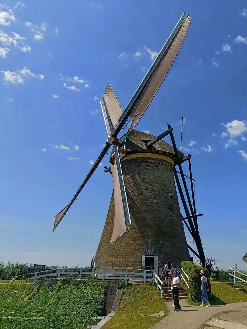 鹿特丹"小孩堤防"风车村.荷兰9997 鹿特丹"小孩堤防"风 - 抖音