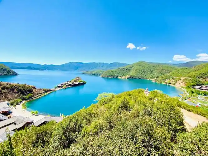 绝美泸沽湖#云南必游景点🤩 梦境般的存在