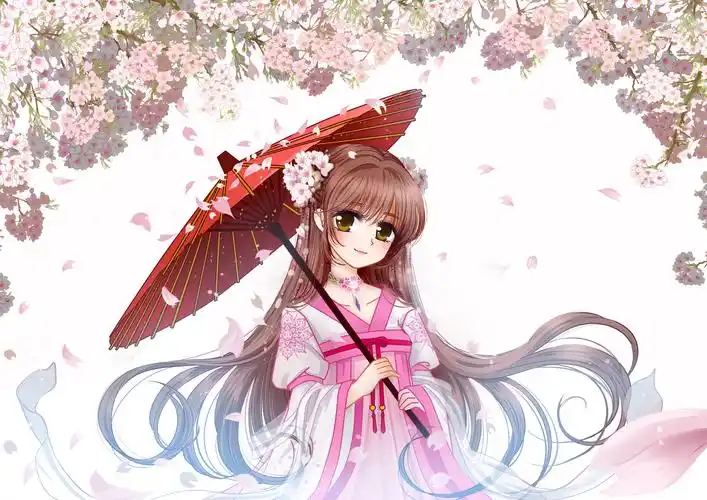 举报 与你樱花季相遇 古风 樱花 插画 原创  |  画友  · 插画 上传