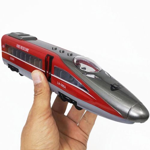 儿童惯性仿真高铁和谐号列车双头车模型男孩宝宝声光玩具动车组声光