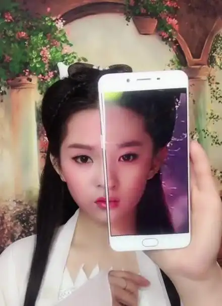 刘亦菲小龙女仿妆#逆天化妆术