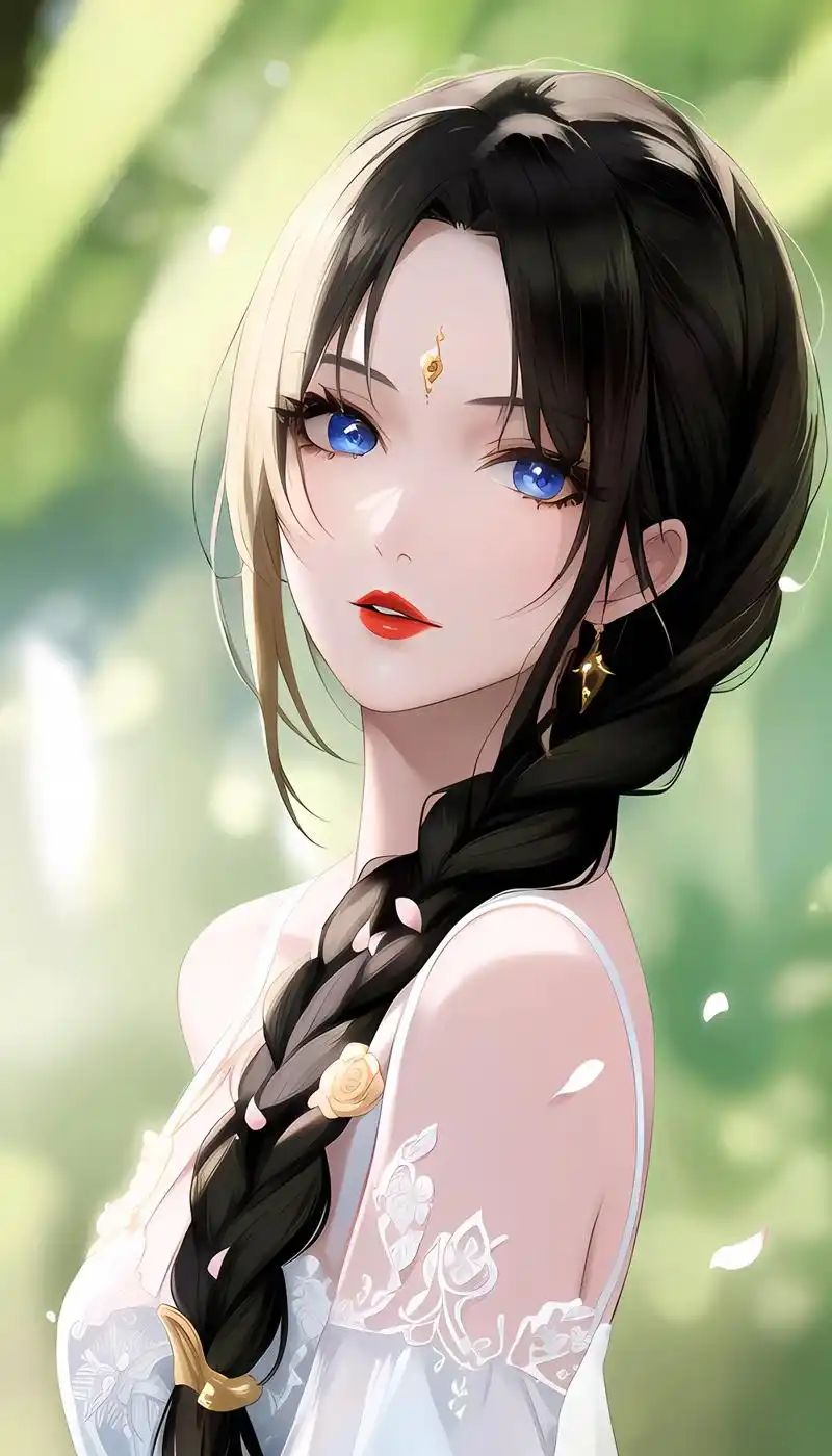 二次元 #手机壁纸 #4k超清 #ai绘画 #动漫少女 - 抖音