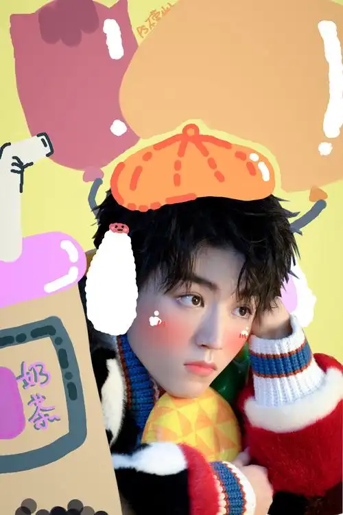 [tfboys][分享]181113 饭制可爱凯凯,兔耳朵重出江湖