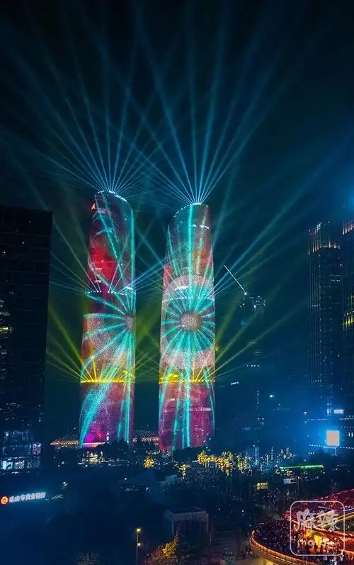 20212022成都跨年夜灯光秀