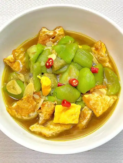 吃一次就上瘾的丝瓜焖荷包蛋60