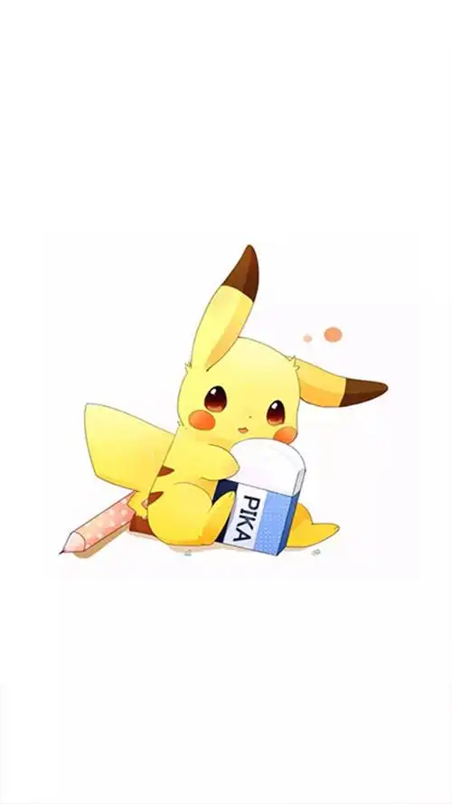 呆萌可爱皮卡丘手机壁纸,非常呆萌可爱的皮卡丘,承载着满满的回忆