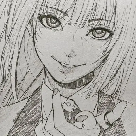 【线稿素材】新手入门!快来临摹这组动漫人物手绘插画