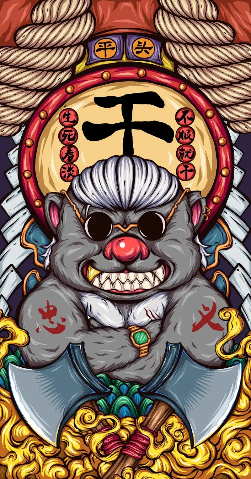 动漫风国潮壁纸合集更新,超酷炫,喜欢吗?欢迎在评论区发表意见