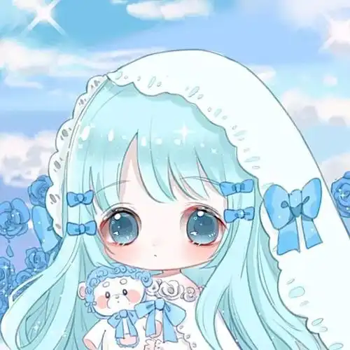 卡通头像:1124可爱少女心卡通头像