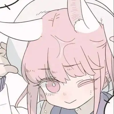 粉色系软萌妹子二次元动漫头像大全
