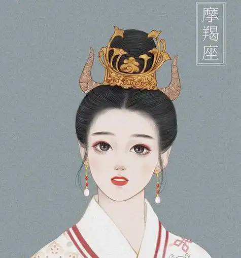 十二星座古代公主头像,十二星座代表的公主裙图片