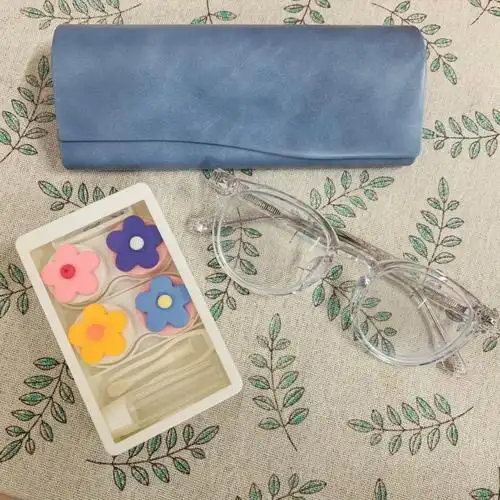 隐形眼镜眼镜盒06换新