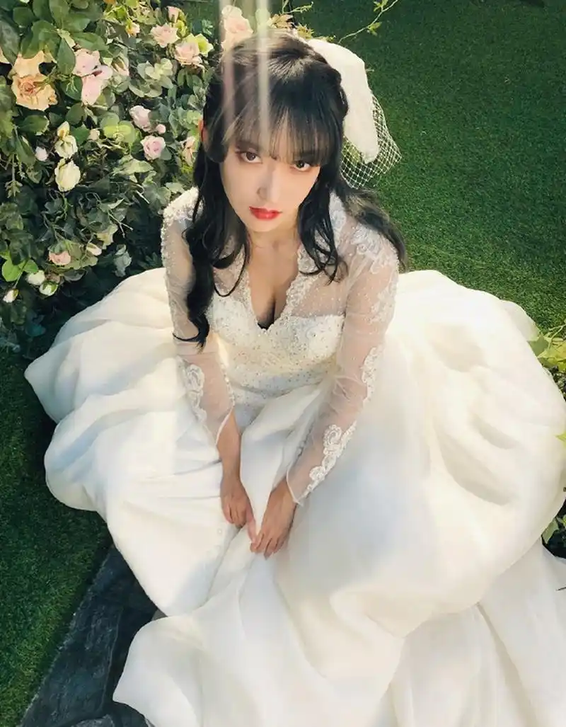 程潇绝美婚纱照