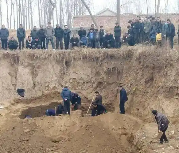 992围观邯郸广平发现北齐墓葬出图文物曝光