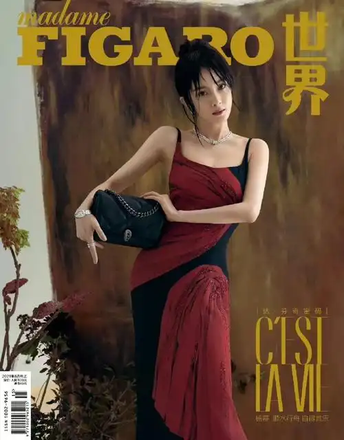 杨幂费加罗十月刊封面##杨幂